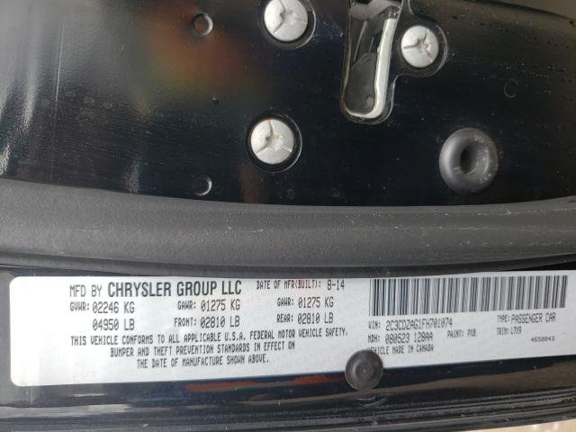 Photo 10 from auction – 2015 DODGE CHALLENGER with VIN 2C3CDZAG1FH701074