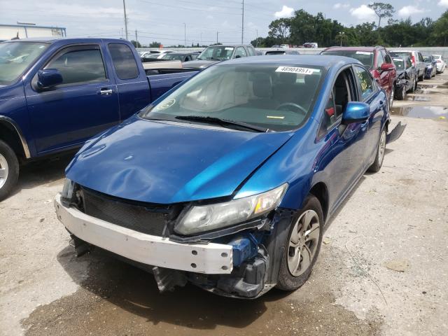 Photo 2 from auction – 2013 HONDA CIVIC LX with VIN 2HGFB2F58DH537978