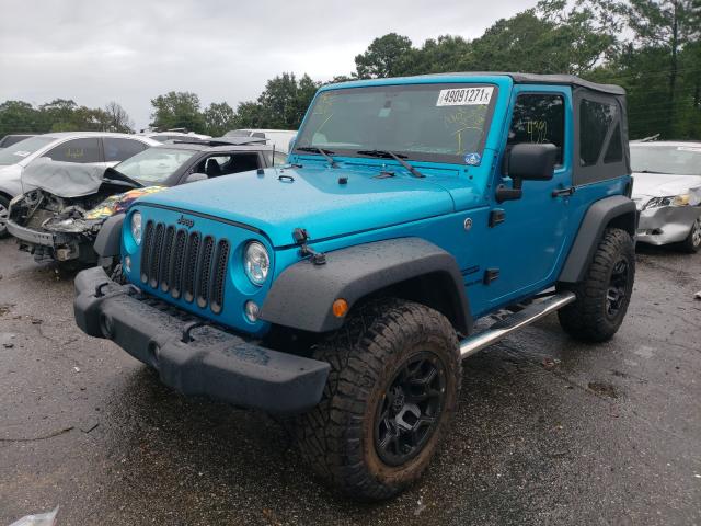 Photo 2 from auction – 2016 JEEP WRANGLER S with VIN 1C4AJWAG7GL255446