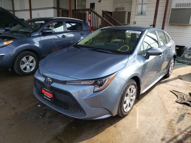 Photo 2 from auction – 2021 TOYOTA COROLLA LE with VIN JTDEPMAE1MJ130680