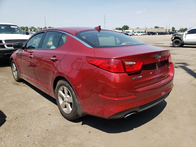 Photo 3 from auction – 2015 KIA OPTIMA LX with VIN 5XXGM4A79FG501840
