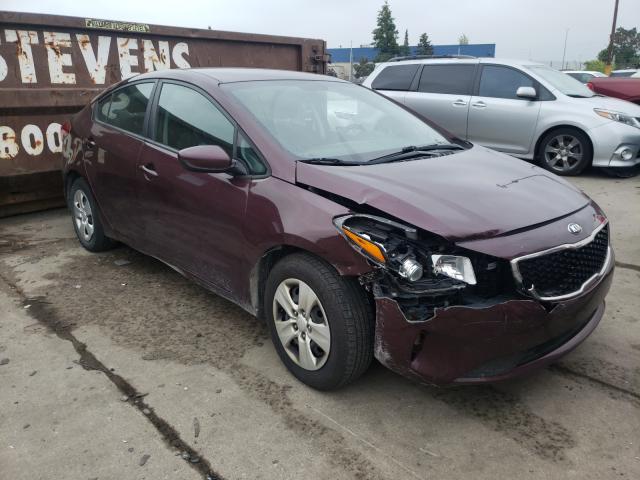 KIA FORTE LX 2017 with VIN 3KPFK4A77HE109999 - Photo from auction