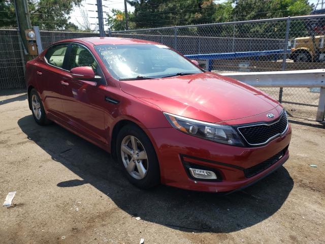 KIA OPTIMA LX 2015 with VIN 5XXGM4A79FG501840 - Photo from auction