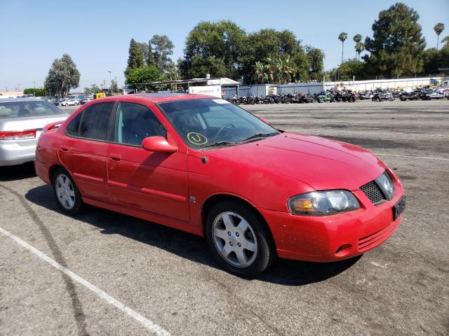 NISSAN SENTRA SE- 2005 with VIN 3N1AB51D35L489956 - Photo from auction