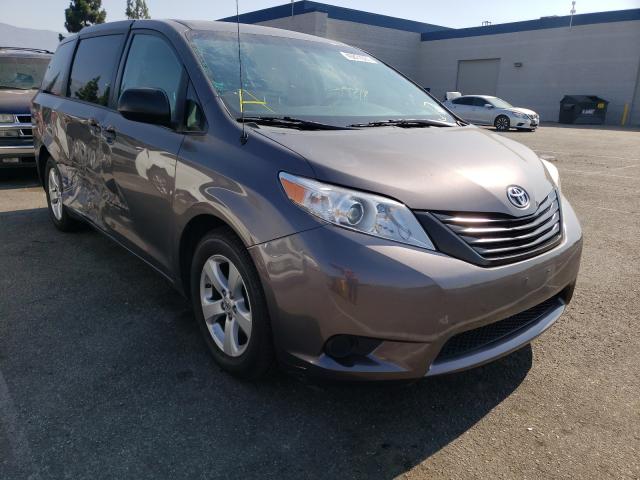 TOYOTA SIENNA 2013 with VIN 5TDZK3DC1DS361988 - Photo from auction