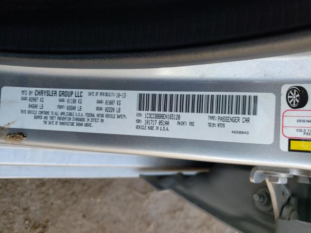 Photo 10 from auction – 2014 CHRYSLER 200 TOURIN with VIN 1C3CCBBB8EN165128
