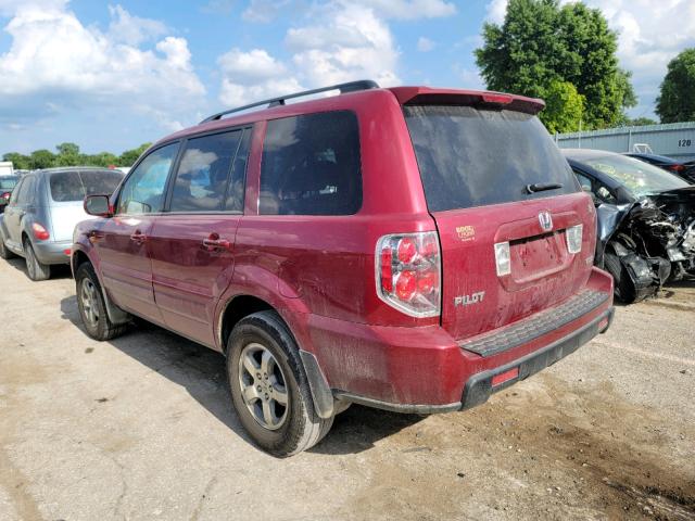 Photo 3 from auction – 2006 HONDA PILOT EX with VIN 5FNYF18466B025106