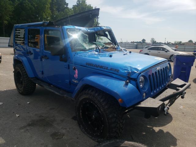 JEEP WRANGLER U 2015 with VIN 1C4BJWEG9FL753046 - Photo from auction
