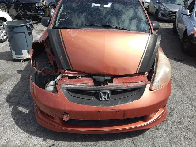 Photo 7 from auction – 2007 HONDA FIT S with VIN JHMGD37657S028131