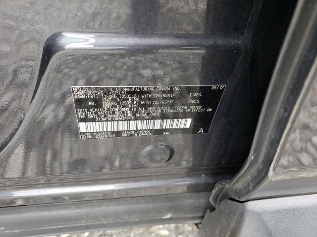 Photo 10 from auction – 2017 TOYOTA RAV4 XLE with VIN 2T3WFREV8HW378415