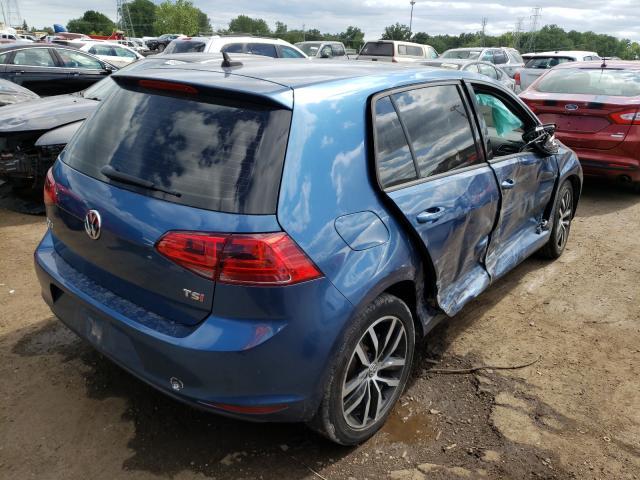 Photo 4 from auction – 2017 VOLKSWAGEN GOLF S with VIN 3VW217AU0HM034400