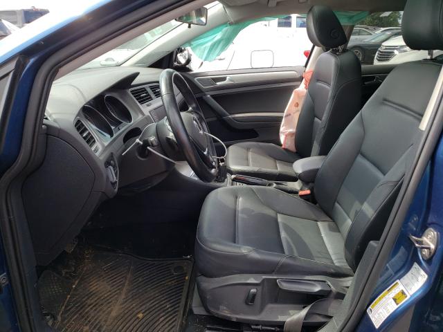 Photo 5 from auction – 2017 VOLKSWAGEN GOLF S with VIN 3VW217AU0HM034400