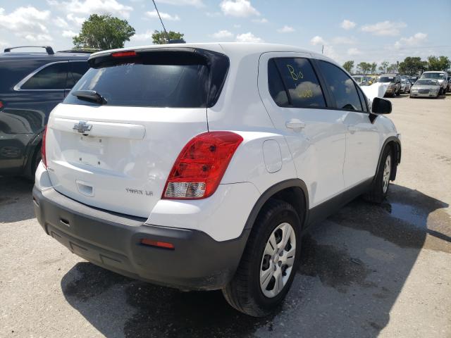 Photo 4 from auction – 2015 CHEVROLET TRAX LS with VIN KL7CJKSB5FB082872