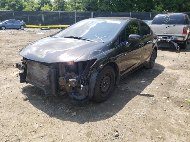 Photo 2 from auction – 2014 HONDA CIVIC LX with VIN 2HGFB2F53EH504727