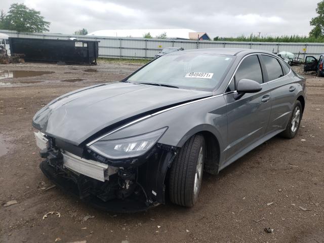 Photo 2 from auction – 2021 HYUNDAI SONATA SE with VIN 5NPEG4JAXMH074969