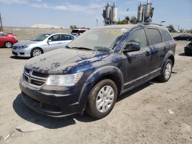 Photo 2 from auction – 2017 DODGE JOURNEY SE with VIN 3C4PDDAG2HT513559