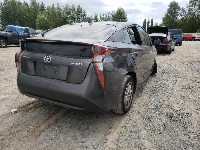 Photo 4 from auction – 2016 TOYOTA PRIUS with VIN JTDKARFU6G3013901