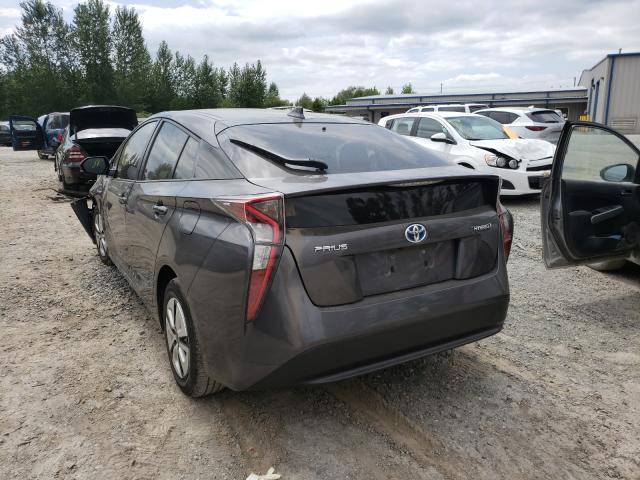 Photo 3 from auction – 2016 TOYOTA PRIUS with VIN JTDKARFU6G3013901