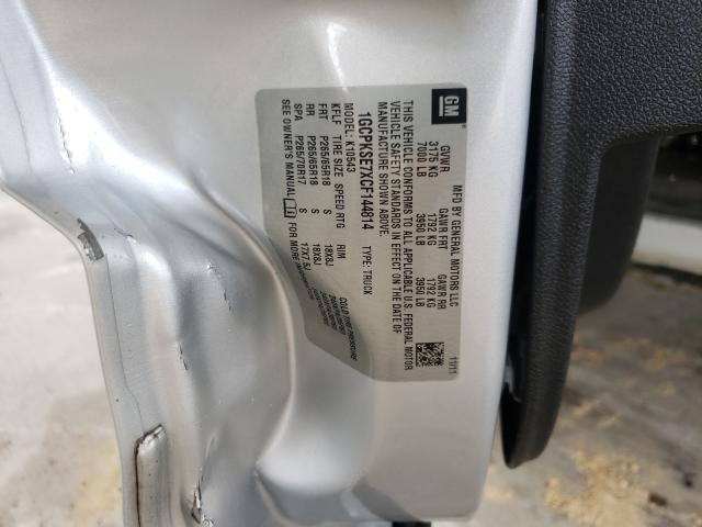 Photo 10 from auction – 2012 CHEVROLET SILVERADO with VIN 1GCPKSE7XCF144814