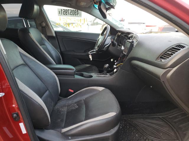 Photo 5 from auction – 2012 KIA OPTIMA SX with VIN 5XXGR4A60CG020217