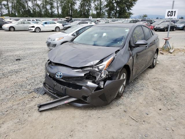 Photo 2 from auction – 2016 TOYOTA PRIUS with VIN JTDKARFU6G3013901