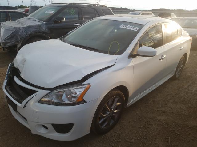 Photo 2 from auction – 2014 NISSAN SENTRA S with VIN 3N1AB7AP3EY258239