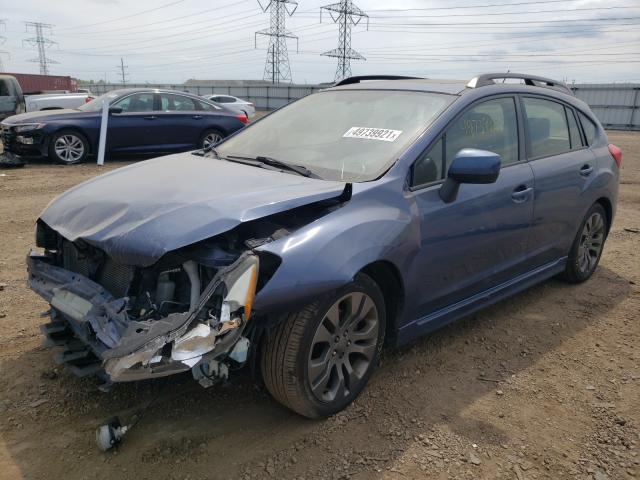 Photo 2 from auction – 2013 SUBARU IMPREZA SP with VIN JF1GPAS68D2862335