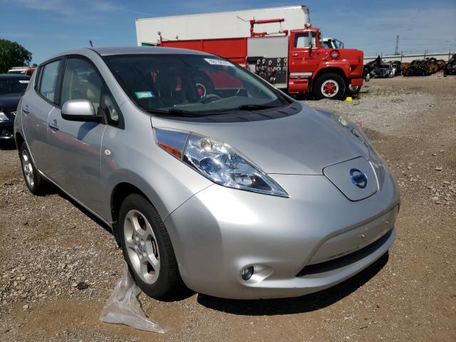 NISSAN LEAF SV 2012 with VIN JN1AZ0CP1CT025675 - Photo from auction