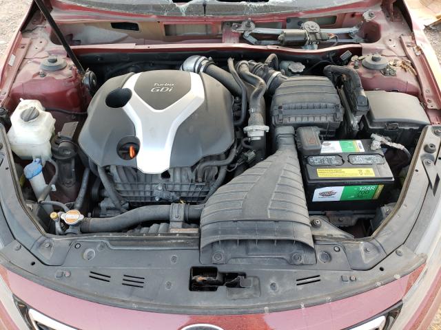 Photo 7 from auction – 2012 KIA OPTIMA SX with VIN 5XXGR4A60CG020217