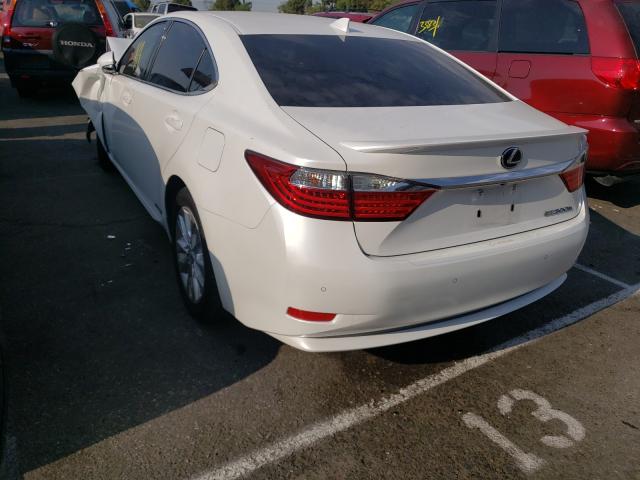 Photo 3 from auction – 2015 LEXUS ES 300H with VIN JTHBW1GG3F2095083