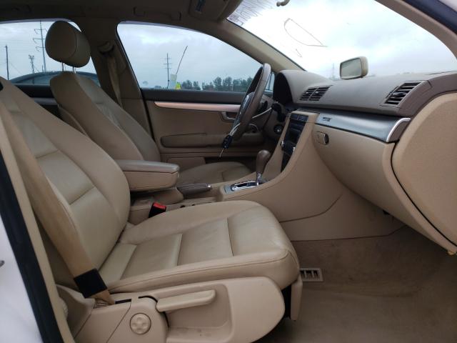 Photo 5 from auction – 2008 AUDI A4 2.0T QU with VIN WAUDF78EX8A093458