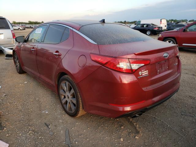 Photo 3 from auction – 2012 KIA OPTIMA SX with VIN 5XXGR4A60CG020217