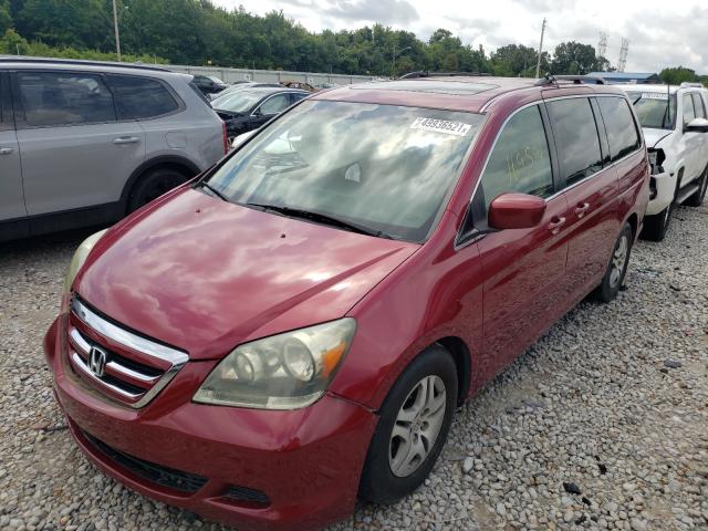 Photo 2 from auction – 2005 HONDA ODYSSEY EX with VIN 5FNRL38735B078556