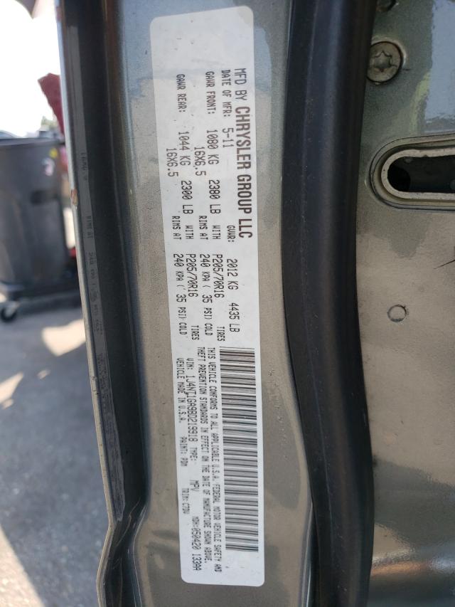 Photo 10 from auction – 2011 JEEP PATRIOT SP with VIN 1J4NT1GA9BD219918