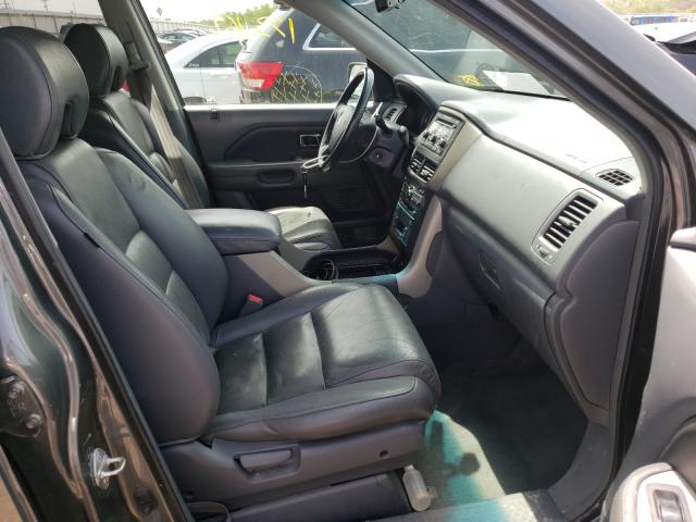 Photo 5 from auction – 2007 HONDA PILOT EXL with VIN 2HKYF18627H525803