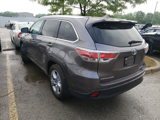 Photo 3 from auction – 2016 TOYOTA HIGHLANDER with VIN 5TDDKRFH7GS248699