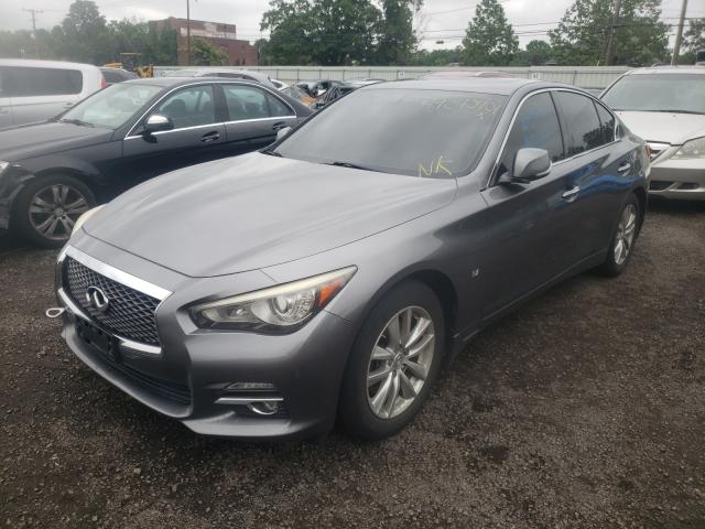 Photo 2 from auction – 2014 INFINITI Q50 BASE with VIN JN1BV7AR3EM701084