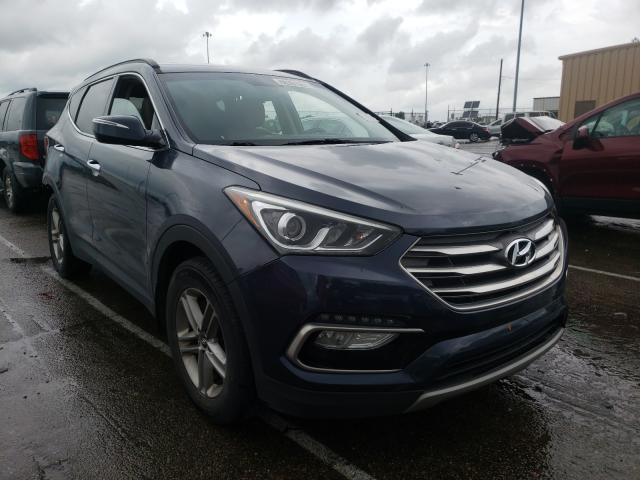 Photo 1 from auction – 2018 HYUNDAI SANTA FE S with VIN 5NMZU3LB6JH068590