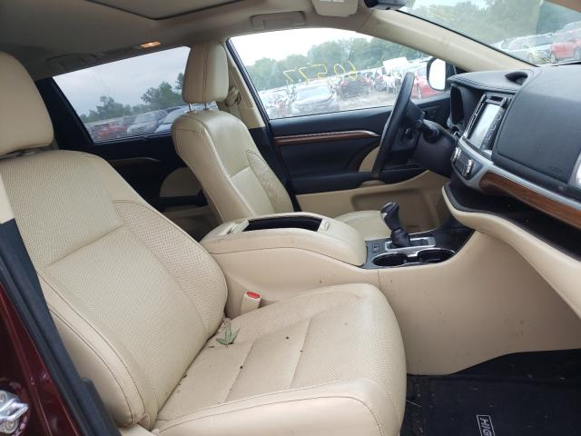 Photo 5 from auction – 2018 TOYOTA HIGHLANDER with VIN 5TDDZRFH6JS836631