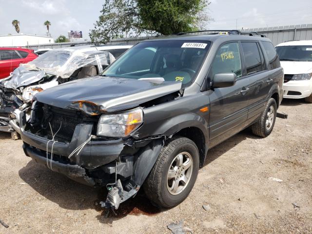 Photo 2 from auction – 2007 HONDA PILOT EXL with VIN 2HKYF18627H525803