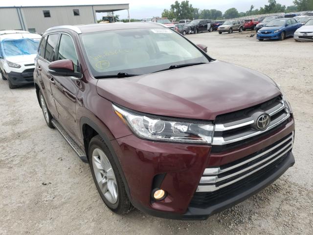 TOYOTA HIGHLANDER 2018 with VIN 5TDDZRFH6JS836631 - Photo from auction