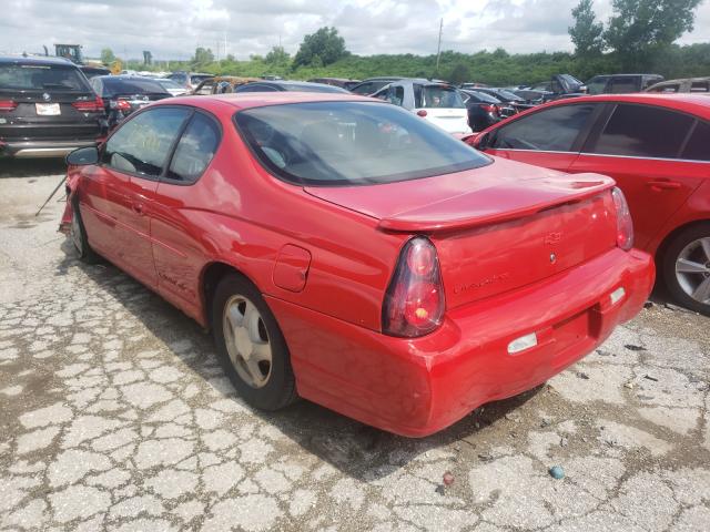 Photo 3 from auction – 2003 CHEVROLET MONTE CARL with VIN 2G1WX12KX39162795