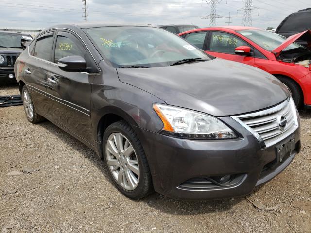 NISSAN SENTRA S 2014 with VIN 3N1AB7AP3EY285828 - Photo from auction