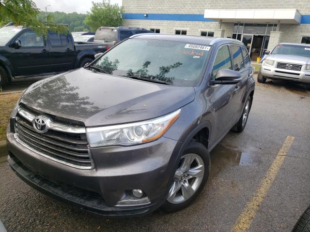 Photo 2 from auction – 2016 TOYOTA HIGHLANDER with VIN 5TDDKRFH7GS248699