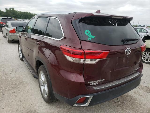 Photo 3 from auction – 2018 TOYOTA HIGHLANDER with VIN 5TDDZRFH6JS836631