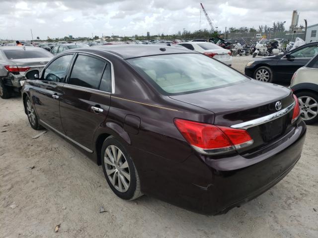 Photo 3 from auction – 2011 TOYOTA AVALON BAS with VIN 4T1BK3DB5BU434924