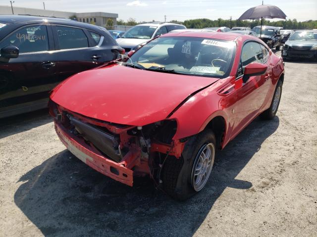 Photo 2 from auction – 2017 TOYOTA 86 BASE with VIN JF1ZNAA10H8700108