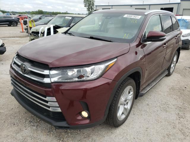 Photo 2 from auction – 2018 TOYOTA HIGHLANDER with VIN 5TDDZRFH6JS836631