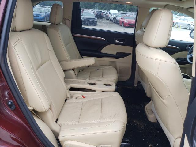 Photo 6 from auction – 2018 TOYOTA HIGHLANDER with VIN 5TDDZRFH6JS836631