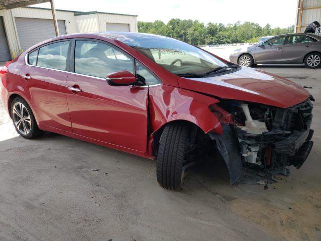 KIA FORTE EX 2014 with VIN KNAFX4A80E5072566 - Photo from auction